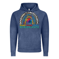 Vintage Denim Recognize normalize embrace neurodiversity Autism Vintage Hoodie - FaDigitalArtStudio