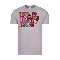 Vintage Zinc love like jesus Vintage Tee - OliviaCreatesArt