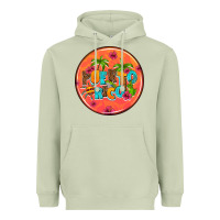 Matcha puerto rico coasters Heavyweight Hoodie - AdoDesignShop