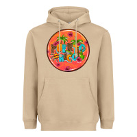 Mushroom puerto rico coasters Heavyweight Hoodie - AdoDesignShop