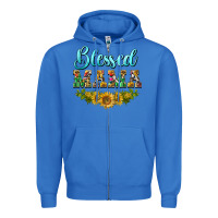 True Royal blessed mama Zipper Hoodie - BarkalooDesign
