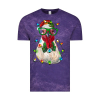 Cloud Purple christmas rooster Vintage Tee - RanaPortraitStore