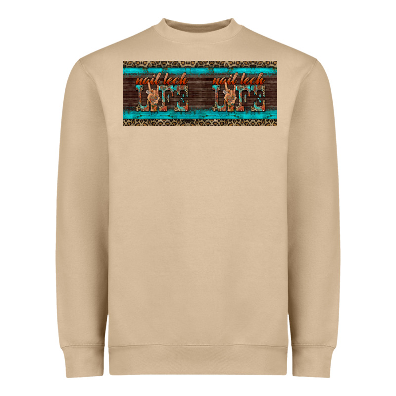 Nail Tech Life 15 Oz Mug Heavyweight Sweatshirt by BarkalooDesign | Teevron