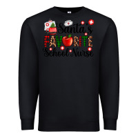 Black santa's favorite  school nurse Premium Sweatshirt - AdoDesignShop