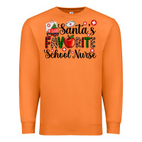 Carrot santa's favorite  school nurse Premium Sweatshirt - AdoDesignShop