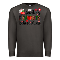 Smoke santa's favorite  school nurse Premium Sweatshirt - AdoDesignShop