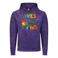 Cloud Purple Changing lives one session at a time Vintage Hoodie - FaDigitalArtStudio