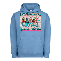 Pigment Pebble Blue sassy little soul Urban Hoodie - JahusDesignShop
