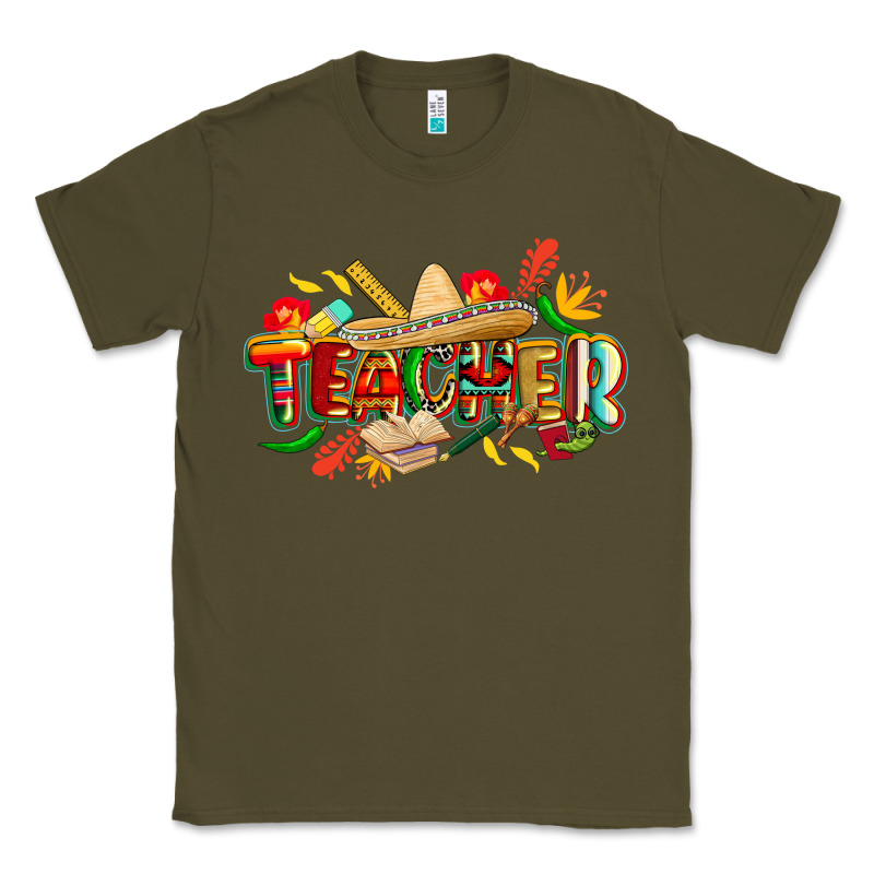 Cinco De Mayo Teacher Classic Tee by CowGirlArtShop | Teevron