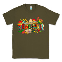 Army Green cinco de mayo teacher Classic Tee - CowGirlArtShop
