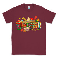 Burgundy cinco de mayo teacher Classic Tee - CowGirlArtShop