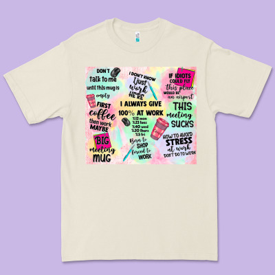 Funny Office Premium Tee Designed By Tumblerdesignbyshophia