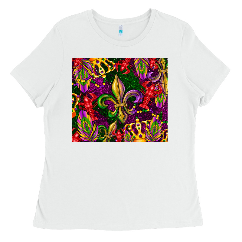 Mardi Gras Ladies Tee by CowGirlArtShop | Teevron