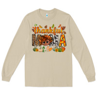 Mushroom thankful mama and turkey bbs Long Sleeve Tee - BundleAndBundleShop