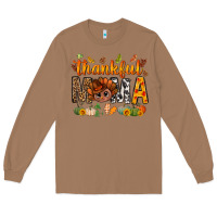 Toasted Coconut thankful mama and turkey bbs Long Sleeve Tee - BundleAndBundleShop
