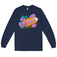 Navy hello 6th grade Long Sleeve Tee - RanaPortraitStore