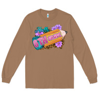 Toasted Coconut hello 6th grade Long Sleeve Tee - RanaPortraitStore