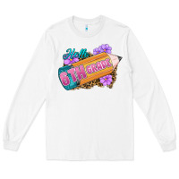 White hello 6th grade Long Sleeve Tee - RanaPortraitStore