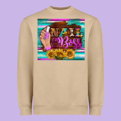 Nail Boss Tumbler Heavyweight Sweatshirt Designed By Barkaloodesign