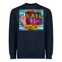 Navy nail boss tumbler Heavyweight Sweatshirt - BarkalooDesign