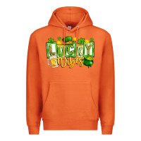 Carrot Lucky Vibes Premium Hoodie - CowhideDigitalArt