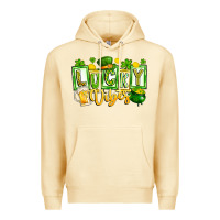 Pina Colada Lucky Vibes Premium Hoodie - CowhideDigitalArt