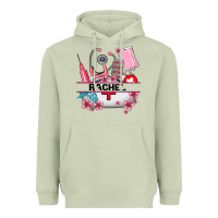Matcha costom name nurse hat and elements Heavyweight Hoodie - AdoDesignShop