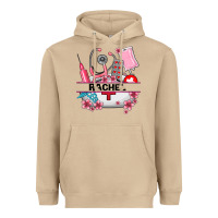 Mushroom costom name nurse hat and elements Heavyweight Hoodie - AdoDesignShop