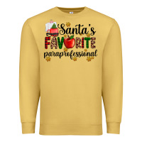 Antique Gold santa's favorite  paraprofesyonal Premium Sweatshirt - AdoDesignShop