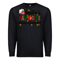 Black santa's favorite  paraprofesyonal Premium Sweatshirt - AdoDesignShop