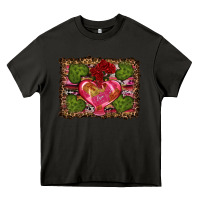 Asphalt Western Background Valentine's Day Heavy Core Tee - RanaPortraitStore
