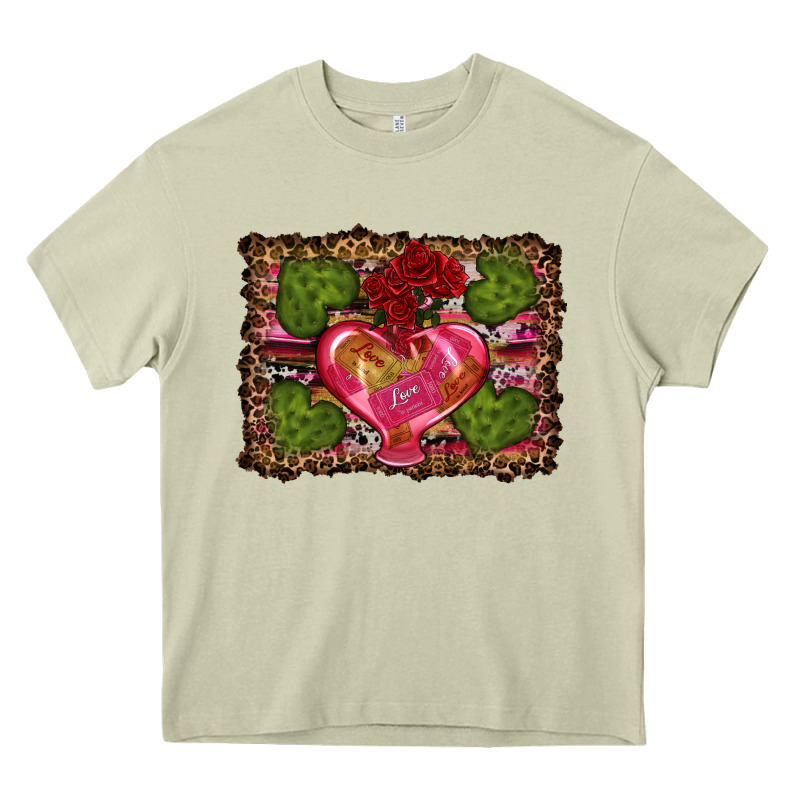 Western Background Valentine's Day Heavy Core Tee by RanaPortraitStore | Teevron