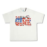 All American Girl Bandana Urban Heavy Tee | Teevron