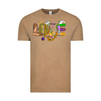 Vintage Coffee love nurse mardi gras Vintage Tee - OliviaCreatesArt