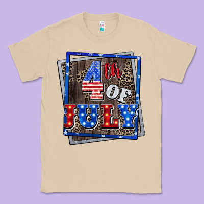 4th Of July Classic Tee Designed By Cowgirlartshop