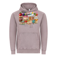 Vintage Zinc Teacher Coffee Cups Vintage Hoodie - FaDigitalArtStudio