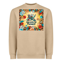 Mushroom occupational therapist Heavyweight Sweatshirt - BarkalooDesign