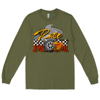 Army Green Race mom Mother's Day Long Sleeve Tee - FaDigitalArtStudio