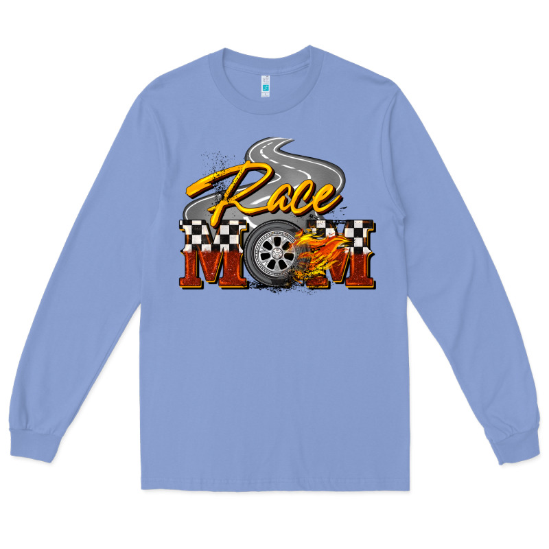 Race Mom Mother's Day Long Sleeve Tee by FaDigitalArtStudio | Teevron
