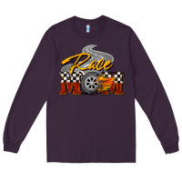 Plum Race mom Mother's Day Long Sleeve Tee - FaDigitalArtStudio