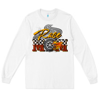 White Race mom Mother's Day Long Sleeve Tee - FaDigitalArtStudio