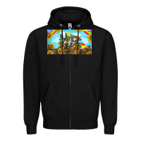 Black 2 donkeys sunflower Zipper Hoodie - BarkalooDesign