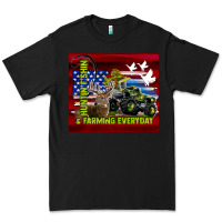 Black hunting fishing & farming everyday Premium Tee - TumblerDesignByShophia