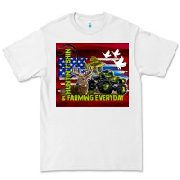 White hunting fishing & farming everyday Premium Tee - TumblerDesignByShophia