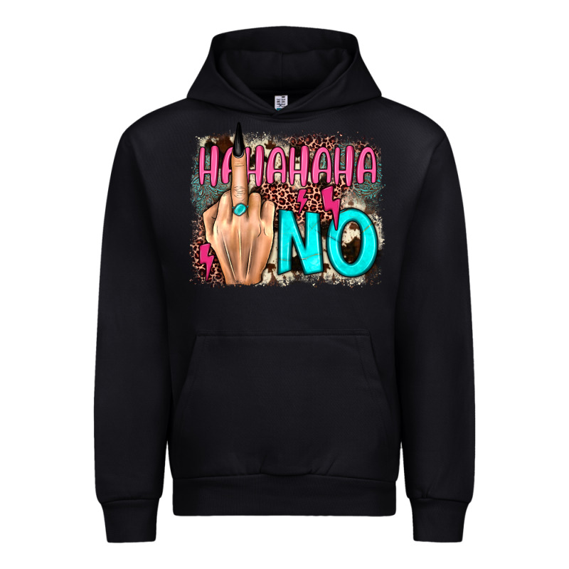 Hahahaha No Leopard Cowhide Urban Hoodie by JahusDesignShop | Teevron