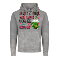 Cloud Rock Just A Girl Who Loves Coffee And Cactus Frappe Vintage Hoodie - FaDigitalArtStudio