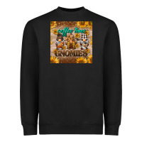 Black coffee time gnomies mug coaster Heavyweight Sweatshirt - BarkalooDesign