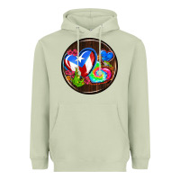 Matcha puerto rico coasters Heavyweight Hoodie - AdoDesignShop