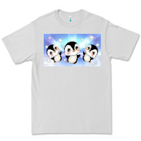Dove Grey cute penguin Premium Tee - TumblerDesignByShophia