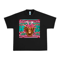 Black easter longhaired cow Urban Heavy Tee - Jasminsmagicworld